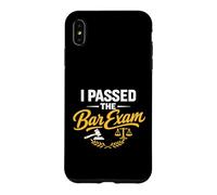 I Passed The Bar Exam Law School Graduation Student Graduate Coque pour iPhone XS Max