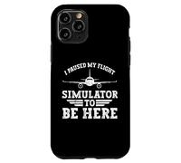 I Paused My Flight Simulator To Be Here Hélice Avion Coque pour iPhone 11 Pro