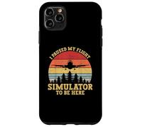 I Paused My Flight Simulator To Be Here Hélice Avion Coque pour iPhone 11 Pro Max