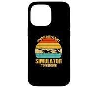 I Paused My Flight Simulator To Be Here Hélice Avion Coque pour iPhone 14 Pro Max