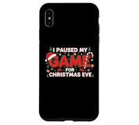 I Paused My Game for Christmas Eve - Gamer Lover Xmas Coque pour iPhone XS Max
