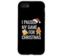 I Paused My Game for Christmas Santa Gamer E-Sports Player Coque pour iPhone SE (2020) / 7/8