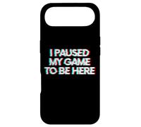 I Paused My Game to Be Here Coque pour iPhone Air