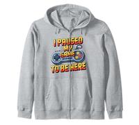 I Paused My Game to Be Here Funny Video Game Controller Sweat à Capuche