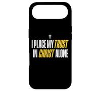 I Place My Trust in Christ Alone Christian Men Women Faith Coque pour iPhone Air