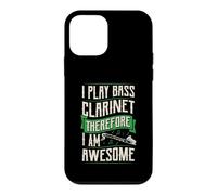I Play Clarinette Basse Therefore I Am Awesome Coque pour iPhone 12 Mini