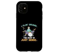 I Play Drums The Rest is Just Noise pour Les batteurs Coque pour iPhone 11