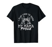 I Play Loud to Mama Proud Une Batterie Cool pour Les batteurs T-Shirt