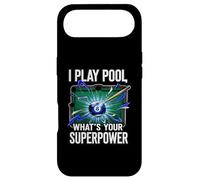 I Play Pool What's Your Superpower 8 Ball Billiards Player Coque pour iPhone Air