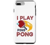 I Play Table Tennis Retro Sports Player Paddle Funny Coque pour iPhone 7 Plus/8 Plus