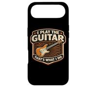 I Play The Guitar That's What I Do Joueur de Guitariste Vintage Coque pour iPhone Air