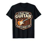 I Play The Guitar That's What I Do Joueur de Guitariste Vintage T-Shirt