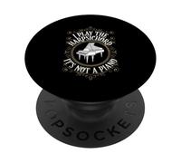 I Play The Harpsichord It's Not A Piano Drôle Musicien Humour PopSockets PopGrip Adhésif