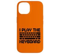I Play The Keyboard Funny Computer Programmer Coder Coque pour iPhone 14
