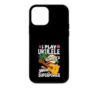 I Play Ukulele Whats Your Superpower Musicien Amateur de Musique Coque pour iPhone 12 Mini