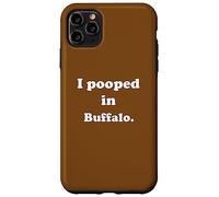 I Pooped in Buffalo New York - Amusant Pooping Joke Coque pour iPhone 11 Pro Max