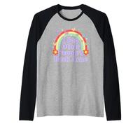 I Pop Other People's Back Acné Humour Adulte Humour Arc-en-Ciel Manche Raglan