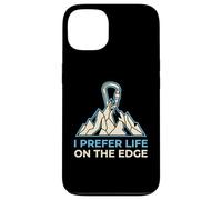 I Prefer Life on The Edge Boulderer Coque pour iPhone 13