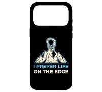 I Prefer Life on The Edge Boulderer Coque pour iPhone 17 Pro Max