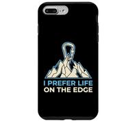 I Prefer Life on The Edge Boulderer Coque pour iPhone 7 Plus/8 Plus