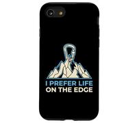 I Prefer Life on The Edge Boulderer Coque pour iPhone SE (2020) / 7/8