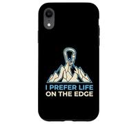 I Prefer Life on The Edge Boulderer Coque pour iPhone XR