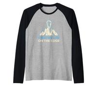 I Prefer Life on The Edge Boulderer Manche Raglan