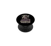 I Prefer My Nights Haunted PopSockets PopGrip Adhésif