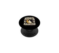 I Prefer My Nights Haunted PopSockets PopGrip Adhésif