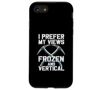 I Prefer My Views Frozen and Vertical Ice Climbing Alpiniste Coque pour iPhone SE (2020) / 7/8
