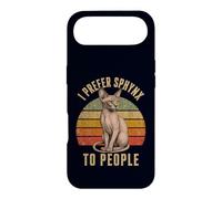 I Prefer Sphynx to People Funny Cat Owner Introverti Coque pour iPhone Air
