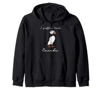 I Puffin Love Canada Drôle Art Oiseau de Rivage Souvenir Sweat à Capuche