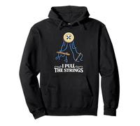 I Pull The Strings Couture Crochet Tricot Artisanat Lover Humour Sweat à Capuche