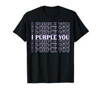 I Purple You Subtle Kpop Merchandising | Jolie Phrase Romantique T-Shirt