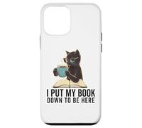 I Put My Book Down to Be Here Lecteur de ver de Livres Love Reading Coque pour iPhone 12 Mini