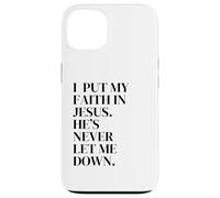 I Put My FOITH in Jesus Coque pour iPhone 13