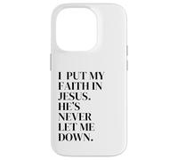 I Put My FOITH in Jesus Coque pour iPhone 14 Pro