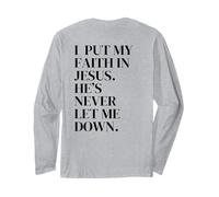 I Put My FOITH in Jesus Manche Longue