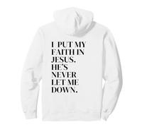 I Put My FOITH in Jesus Sweat à Capuche
