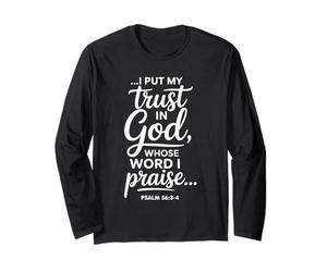 I Put My Trust in God Whose Word I Praise Psaum 56:3-4 Manche Longue
