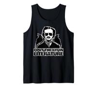 I Put The Lit in Literature drôle Edgar Allan Poe Débardeur