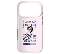 I Put The LIT in Literature Jane Austen Lunettes de Soleil Meme Coque pour iPhone 17 Pro