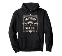 I Put The Sin in Sindhi Funny Humor Sindhi Culture Pride Sweat à Capuche