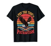 I Put The Tism in Patriotism Autism Autistic Neurodiversity T-Shirt