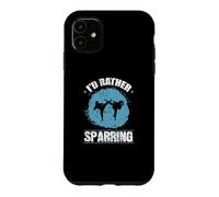 I ' Rather Sparring in karaté Coque pour iPhone 11