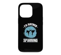 I ' Rather Sparring in karaté Coque pour iPhone 13 Pro