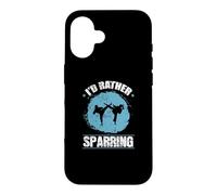 I ' Rather Sparring in karaté Coque pour iPhone 16