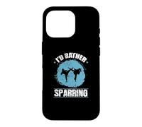 I ' Rather Sparring in karaté Coque pour iPhone 16 Pro