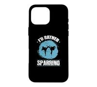 I ' Rather Sparring in karaté Coque pour iPhone 16 Pro Max