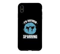 I ' Rather Sparring in karaté Coque pour iPhone XS Max
